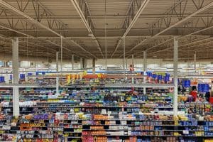 SUPERMERCADO desde arriba
